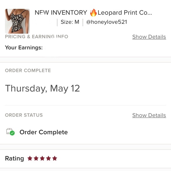 NEW INVENTORY 🔥Leopard Print Contrast Piping Slip Bodysuit🔥 - Picture 8 of 8